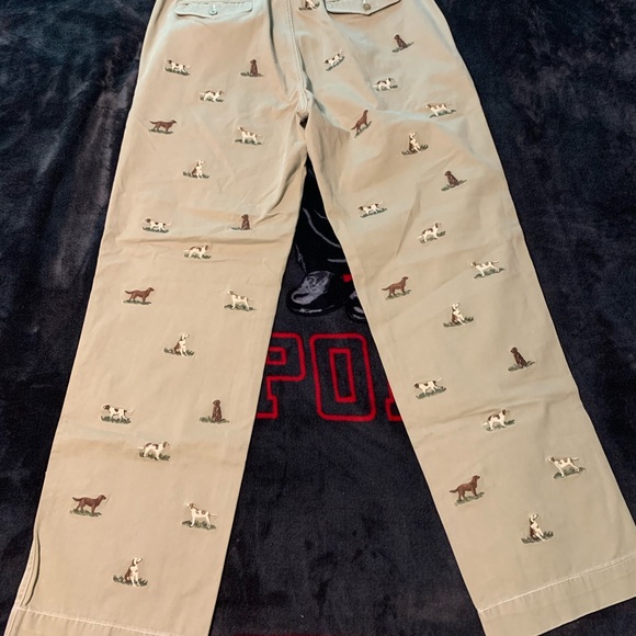 Polo Ralph Lauren Chino Dogs Sz 33 - Picture 2 of 4